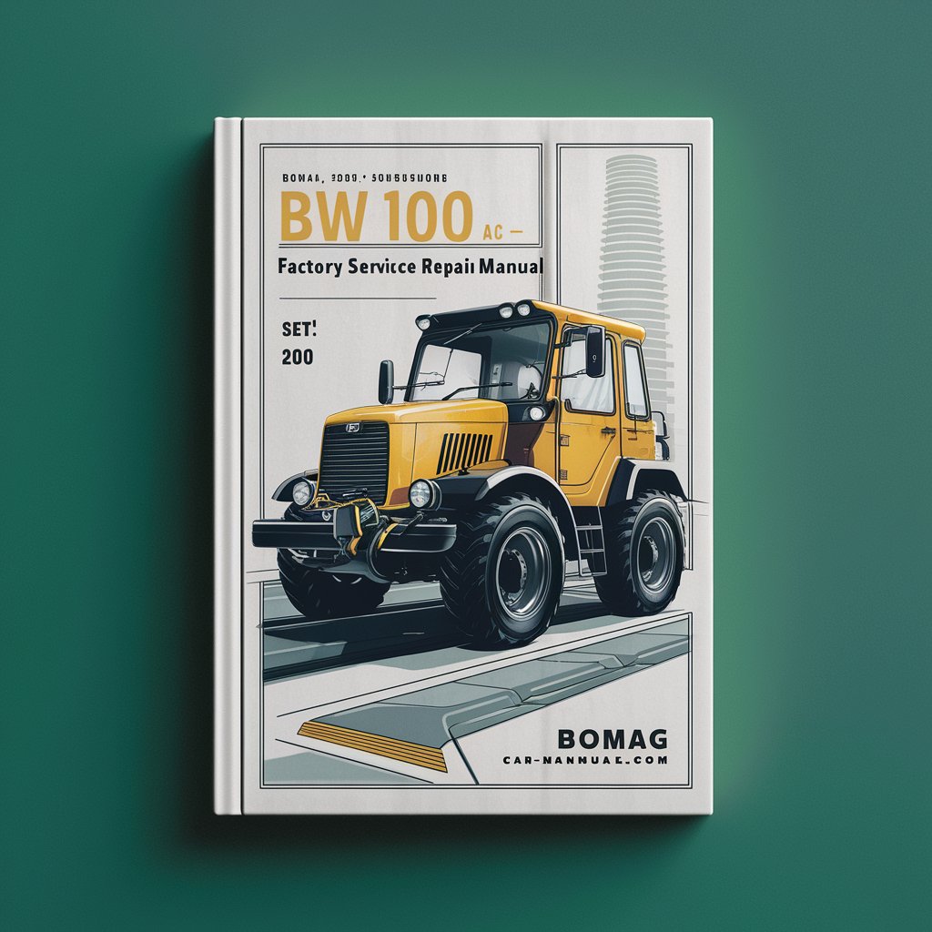 Bomag BW 100 AC-4 Factory Service Repair Manual