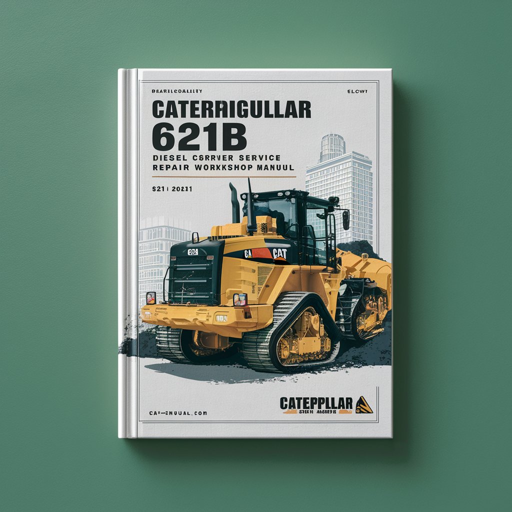 Caterpillar 621B Diesel Scraper Service Repair Workshop Manual  Pdf