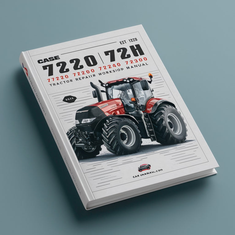 Case IH 7210 7220 7230 7240 7250 Tractor Service Repair Workshop Manual  Pdf