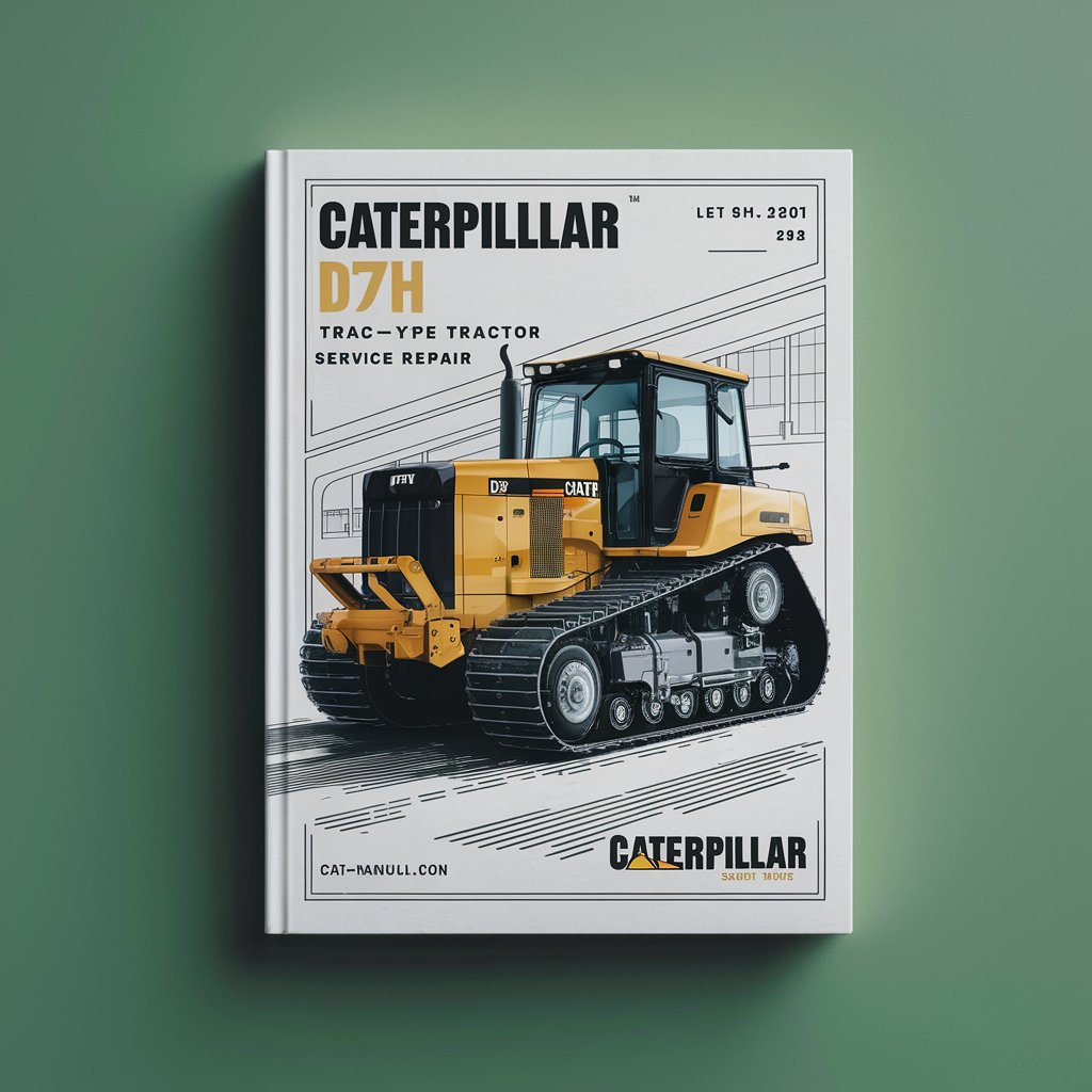 Caterpillar D7H TRACK-TYPE Tractor 3XG Service Repair mnl