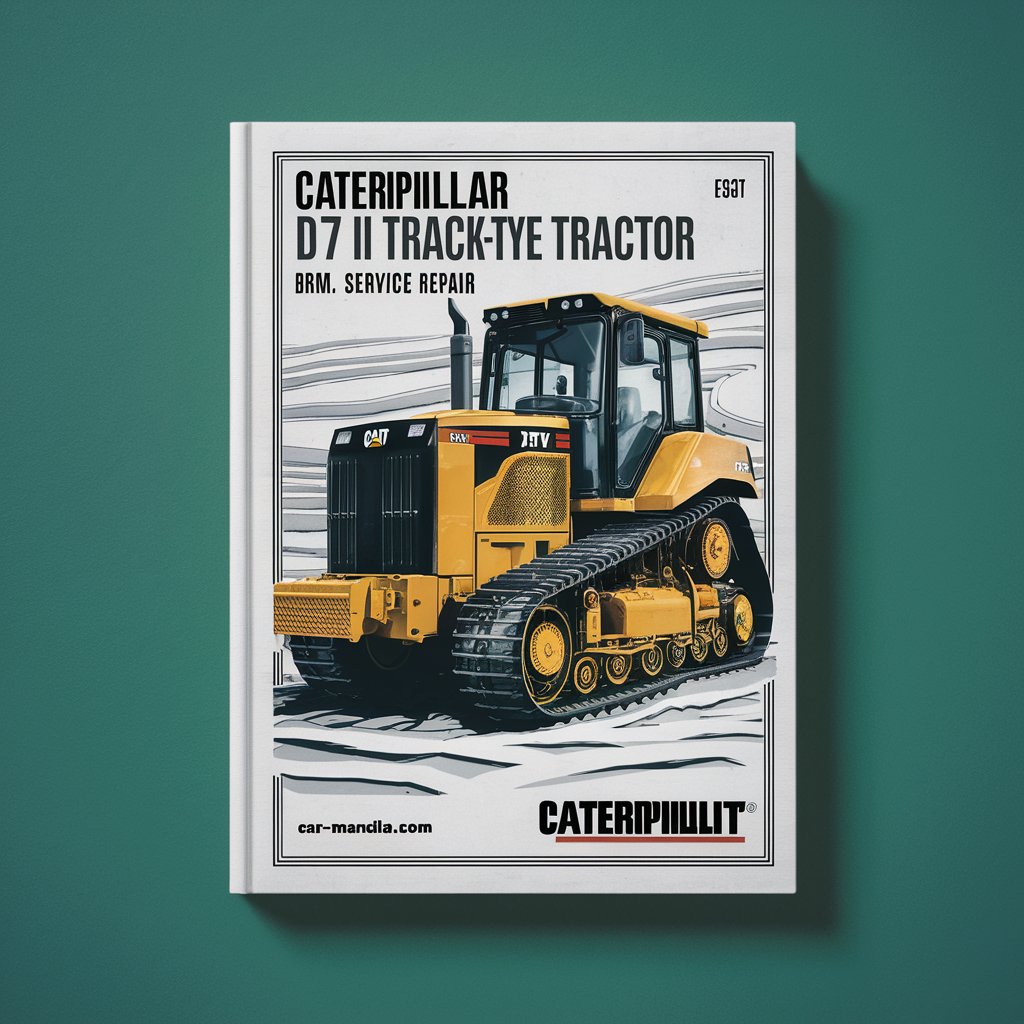 Caterpillar D7R II TRACK-TYPE Tractor BRM Service Repair mnl