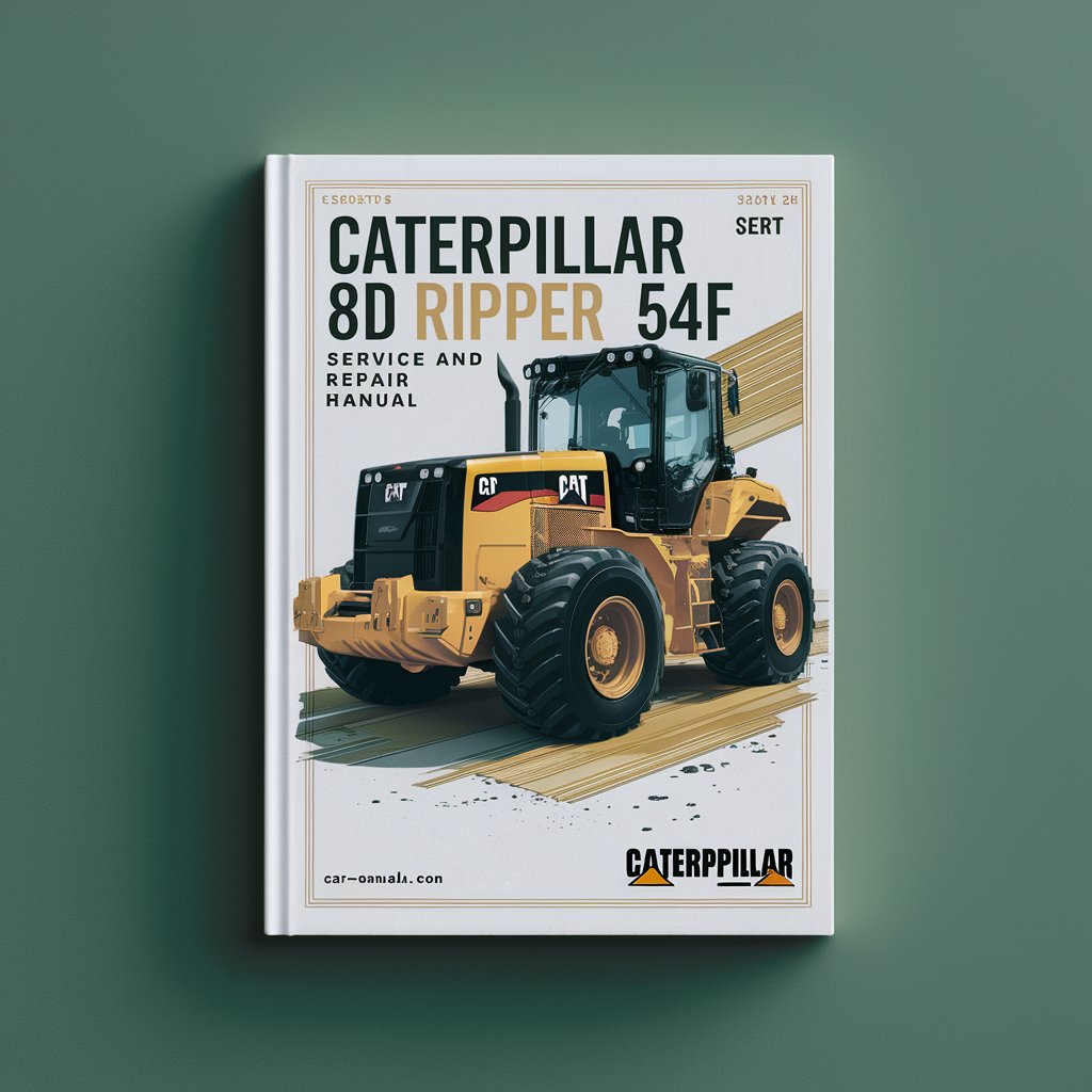 Caterpillar 8D RIPPER 54F Service And Repair Manual