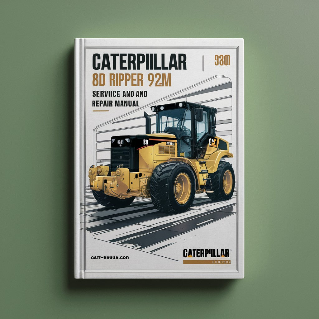 Caterpillar 8D RIPPER 92M Service And Repair Manual