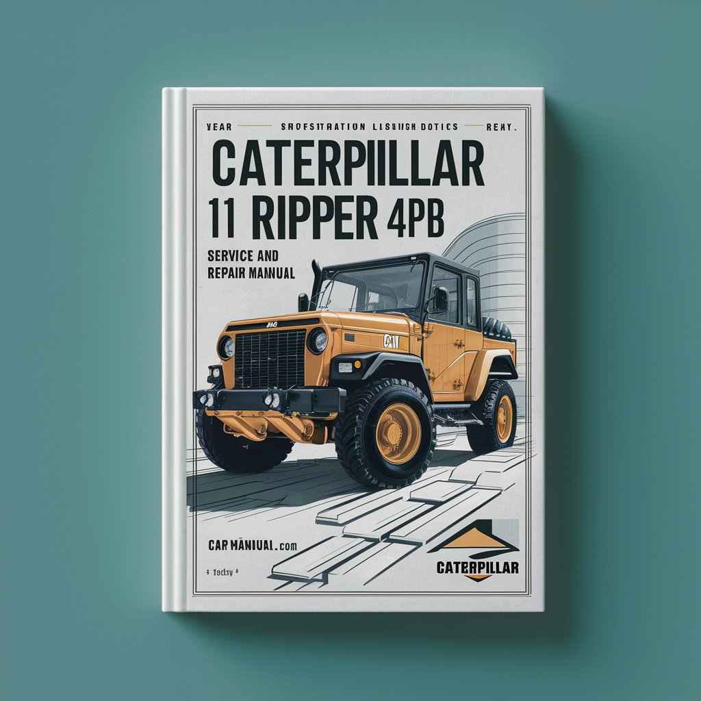 Caterpillar 11 RIPPER 4PB Service And Repair Manual