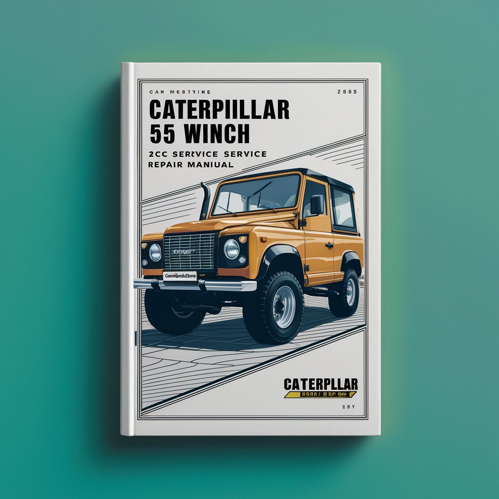 Caterpillar 55 WINCH 2CC Service And Repair Manual