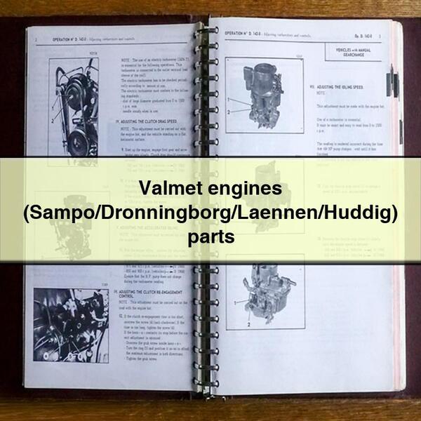 Valmet engines (Sampo/Dronningborg/Laennen/Huddig) parts