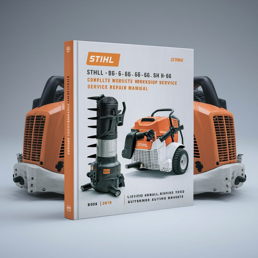 Stihl BG 56 BG 66 BG 86 SH 56 SH 86 Piezas del soplador y manual completo de reparación del servicio de taller Descargar PDF