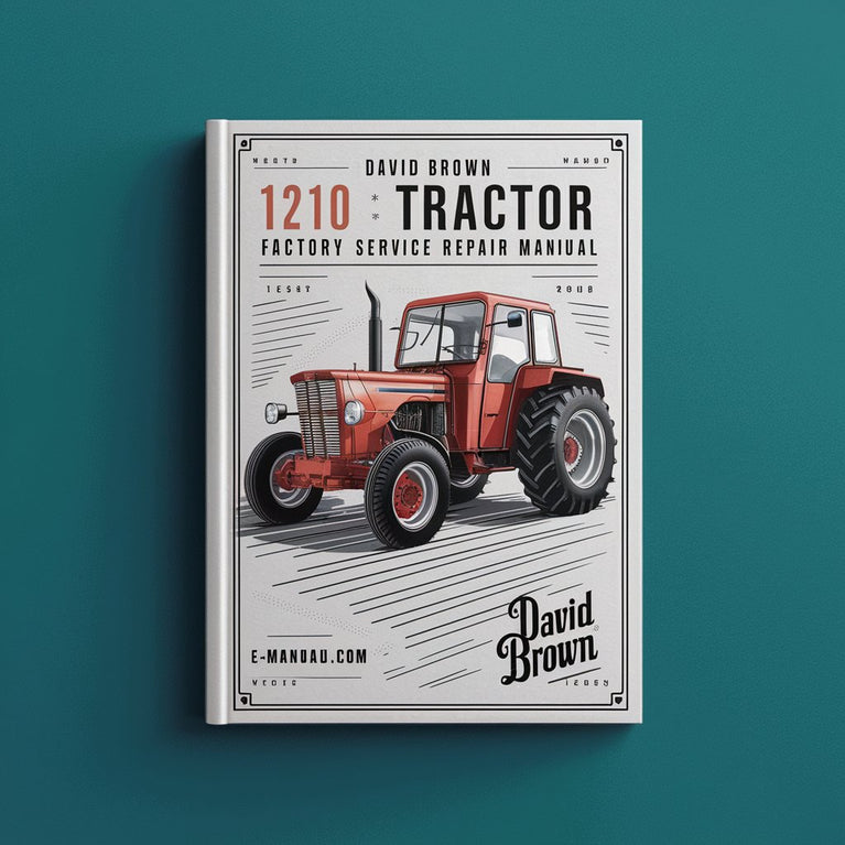 David Brown 1210 Tractor Factory Service Repair Manual