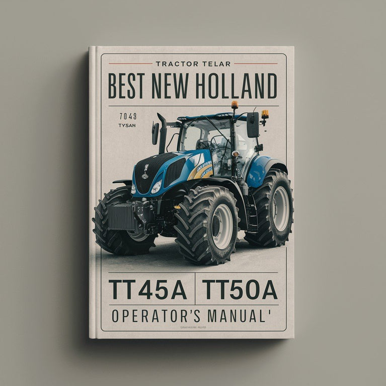 Best New Holland TT45A TT50A Tractor OperatorS Manual-PDF  # SELLING