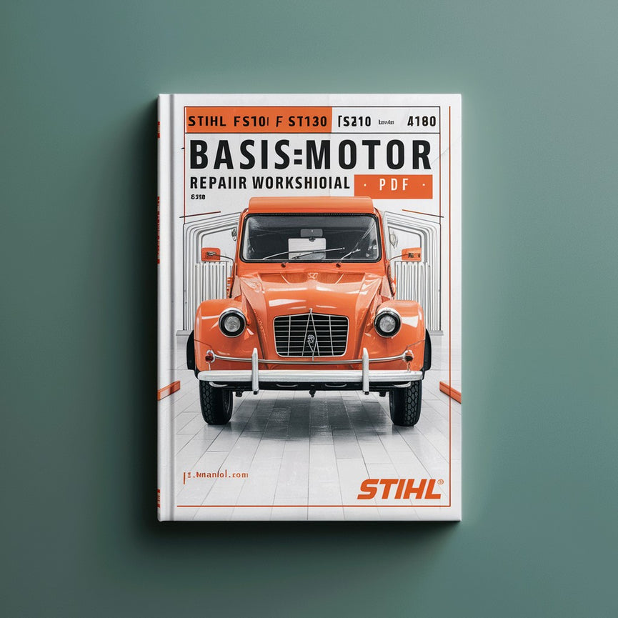 Stihl FS90 FS100 FS110 FS130 Basismotor 4180 Service Repair Workshop Manual  Pdf