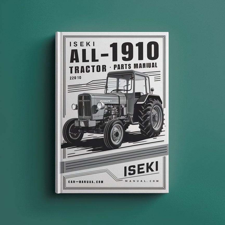 Manuel de pièces du tracteur Iseki Ts1910 Allrad