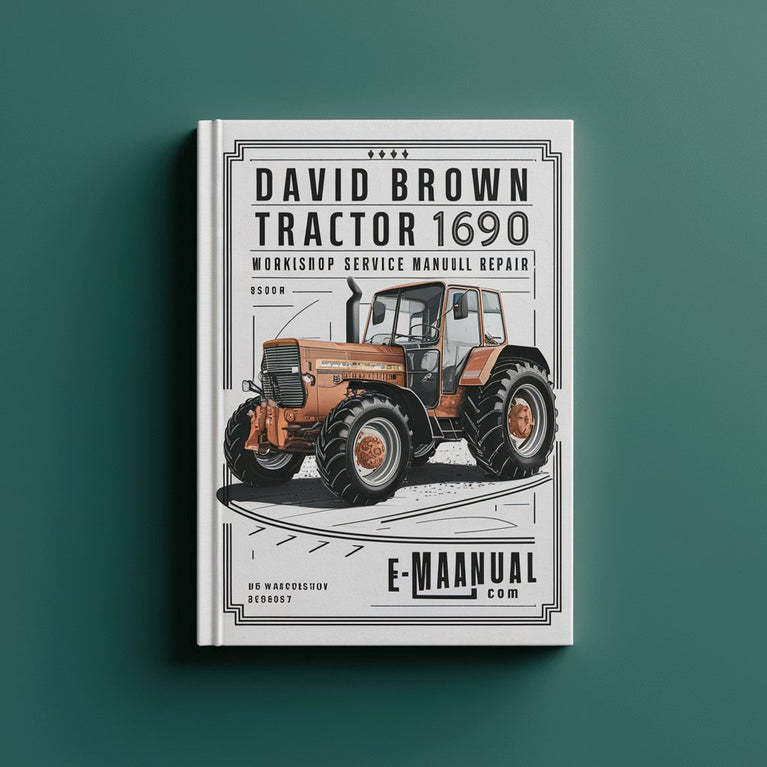 David Brown Tractor 1690 Workshop Service Manual Repair