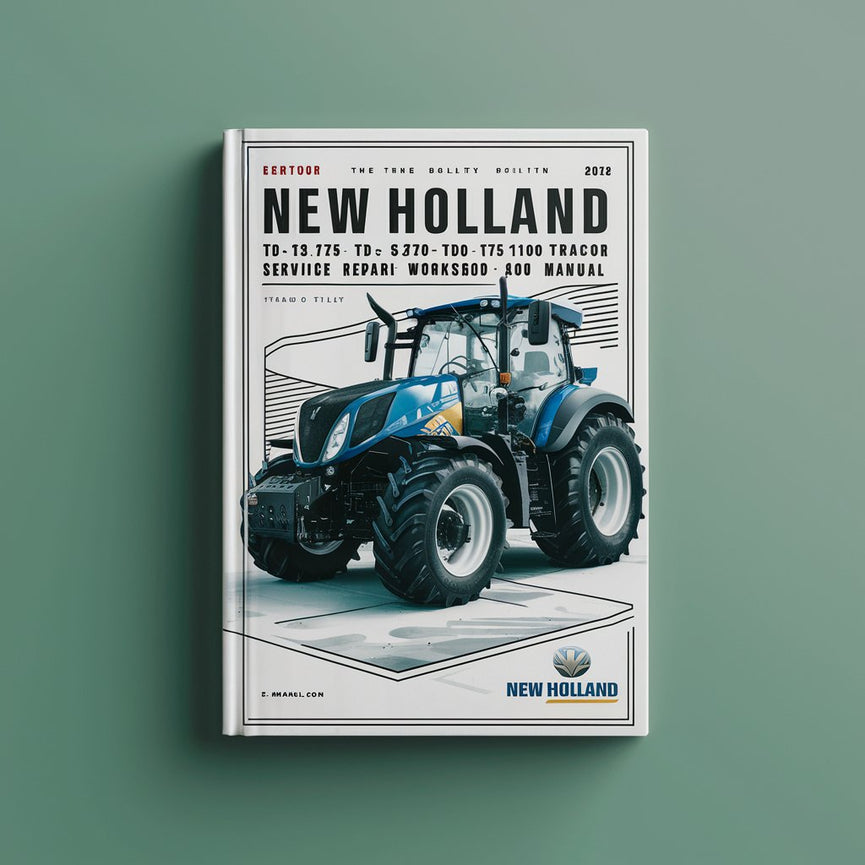 New Holland TD5.65 TD5.75 TD5.80 TD5.90 TD5.100 TD5.110 Tractor Service Repair Workshop Manual