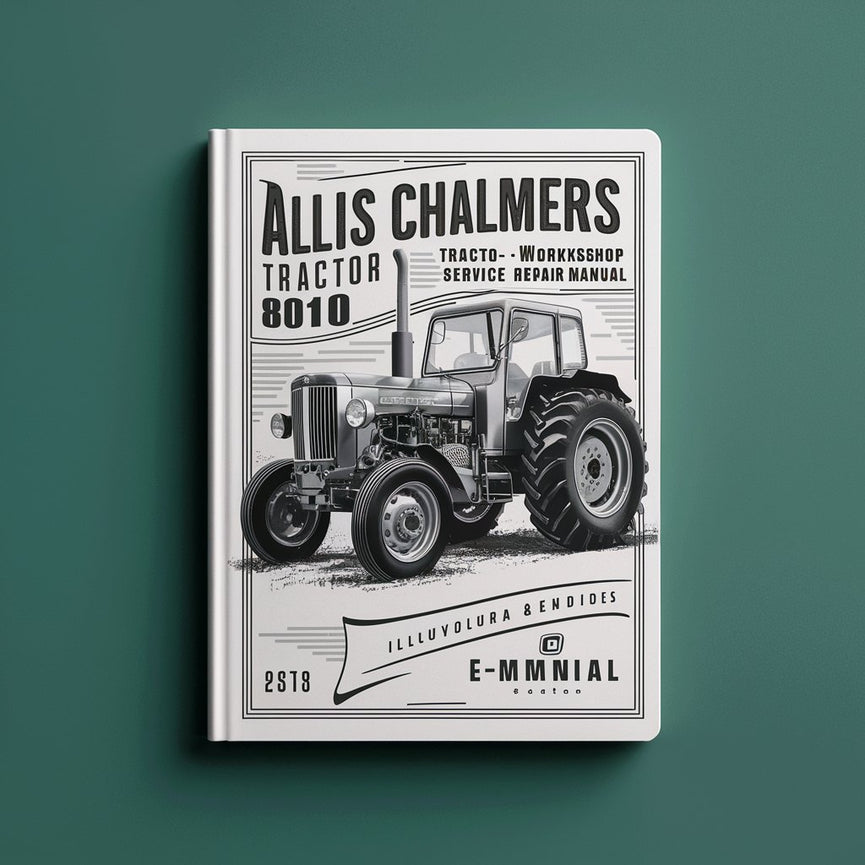 Manual de servicio de taller del tractor Allis Chalmers modelo 8010 Descargar PDF