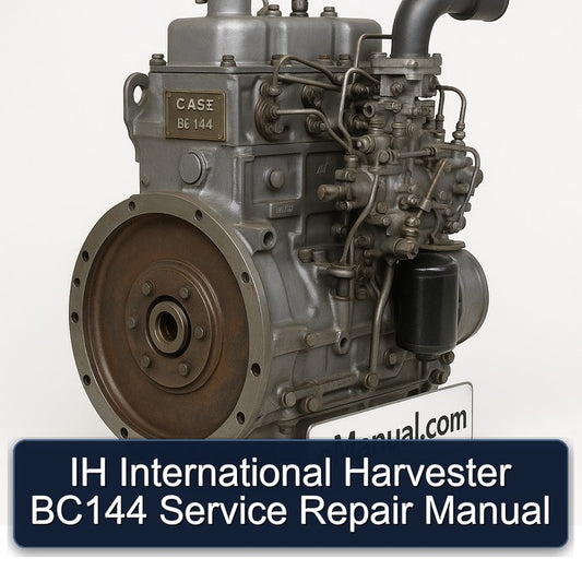 IH International Harvester BC144 Service Repair Workshop Manual