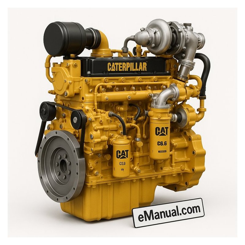 Caterpillar C6.6 CAT Industrial Engine Parts Catalog PDF
