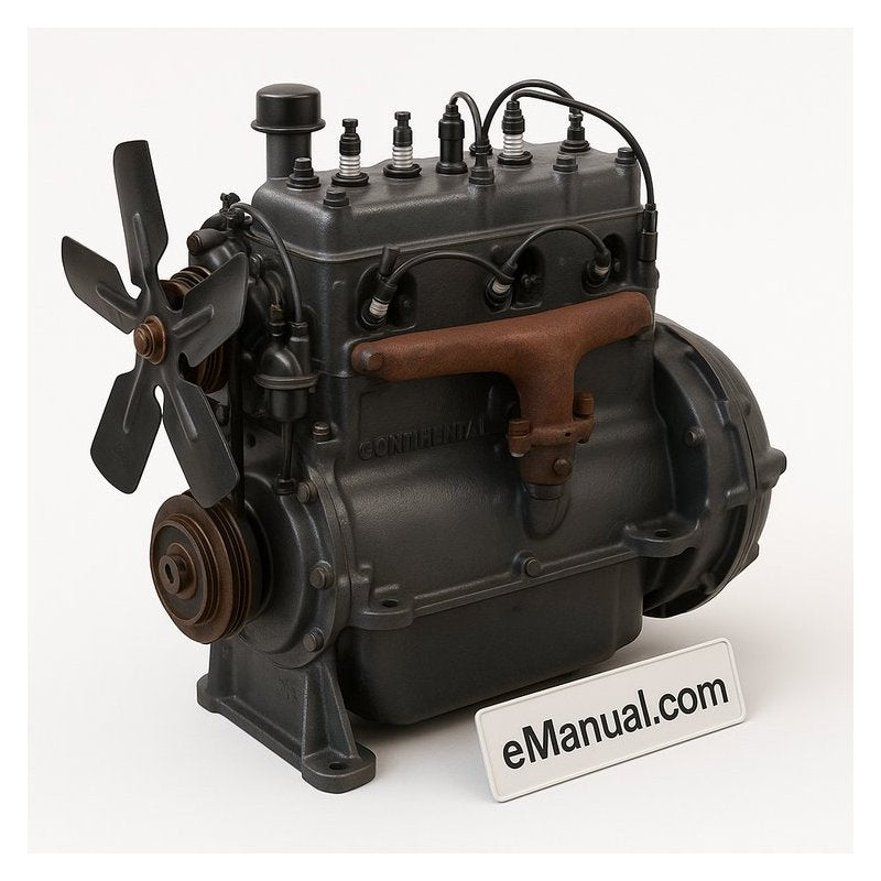 Wisconsin L Head Continental L-HEAD Service Repair Workshop Manual PDF