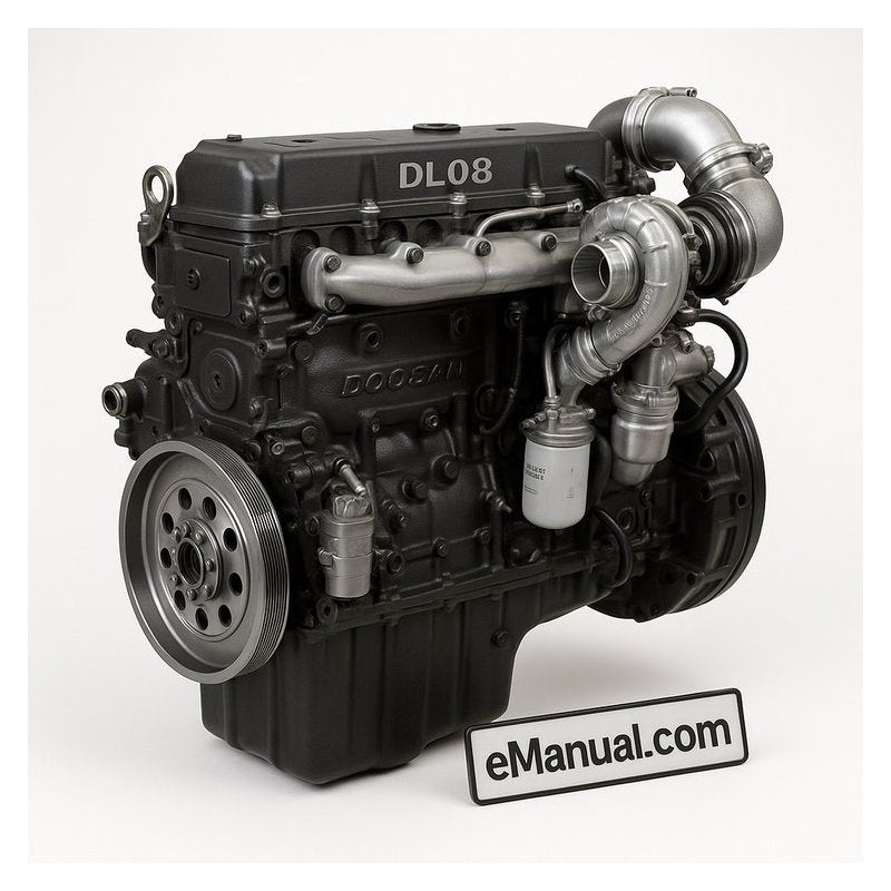 Daewoo Doosan DL08 Diesel Engine Operation Maintenance Service Repair Workshop Manual PDF