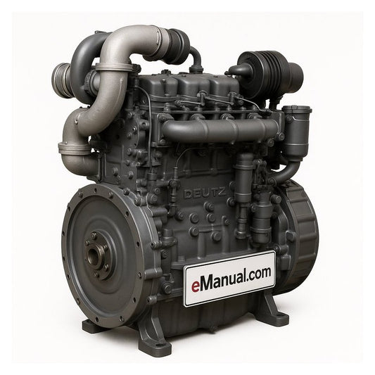Deutz 1000 Fahr Same Series 3 4 6 Cylinder Diesel Engine Euro 2 Service Repair Workshop Manual