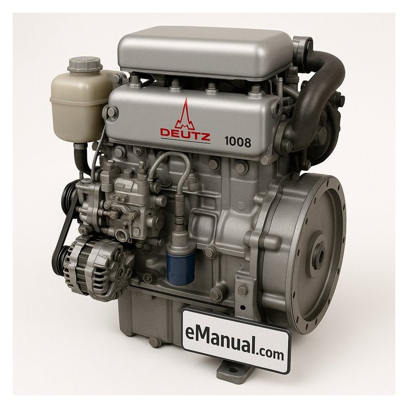 Deutz 1008 BF4M Diesel Engine Service Repair Workshop Manual PDF