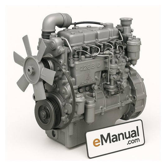 Deutz 226 2268 D Engine Service Repair Workshop Manual