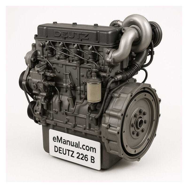 Deutz 226 B Engine 226B Service Repair Workshop Manual