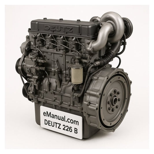 Deutz 226 B Engine 226B Service Repair Workshop Manual