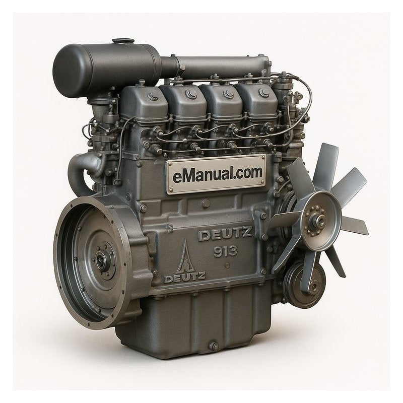 Deutz 913 Engine Service Repair Workshop Manual PDF