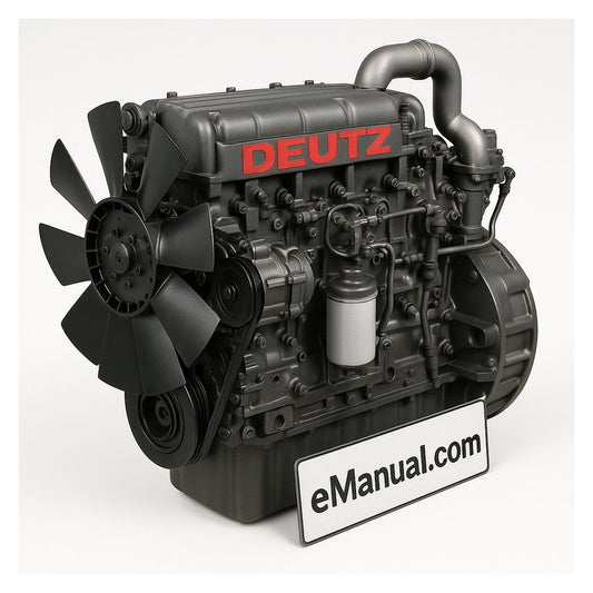 Deutz BF Series Bf6m2012 C Engine Service Repair Workshop Manual
