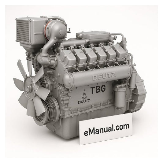 Deutz TBG Series 620 620K Genset Engine Service Repair Workshop Manual