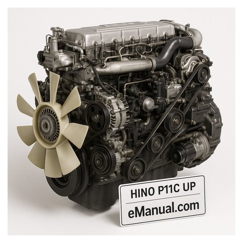 Hino P11C UP P11C-UP Engine Service Repair Workshop Manual PDF