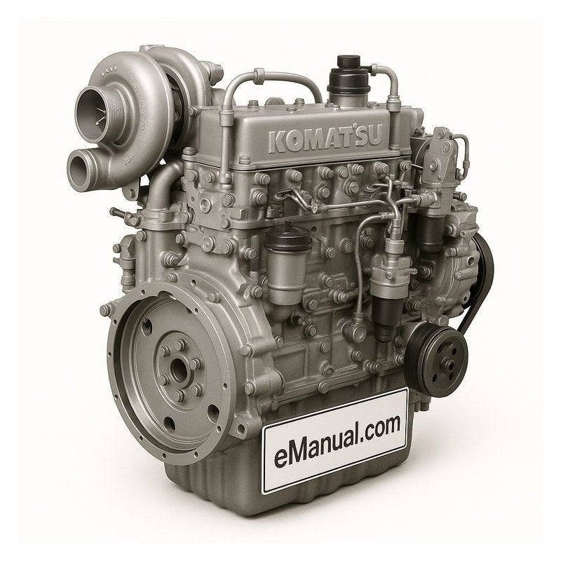 Komatsu 102 1 6d102e Service Repair Workshop Manual PDF