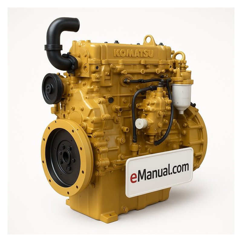 Komatsu 114 67E-1 Diesel Engine Service Repair Workshop Manual PDF
