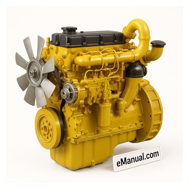 Komatsu 140 3 140-3 Sad6d140e-3 Engine Service Repair Workshop Manual PDF