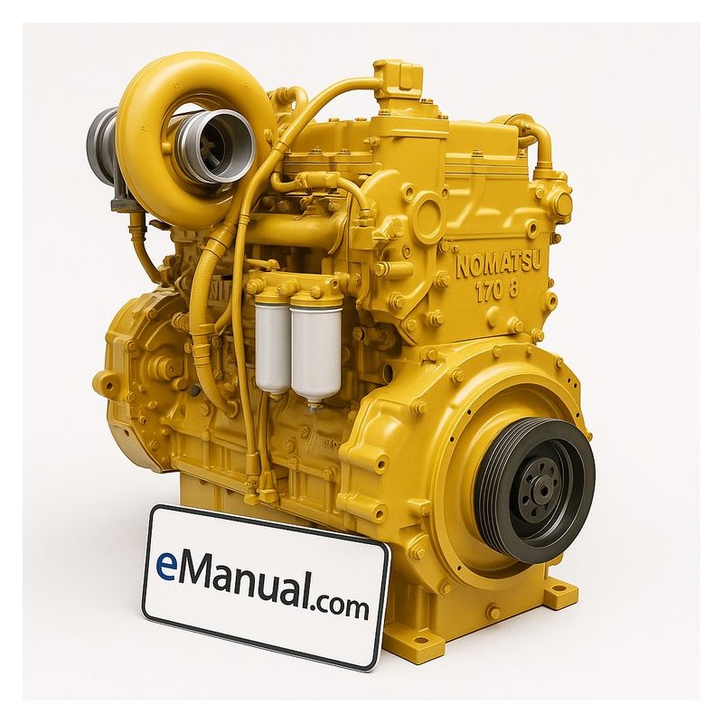 Komatsu 170 3 QSK23 170-3 Series Diesel Engine Service Repair Workshop Manual PDF