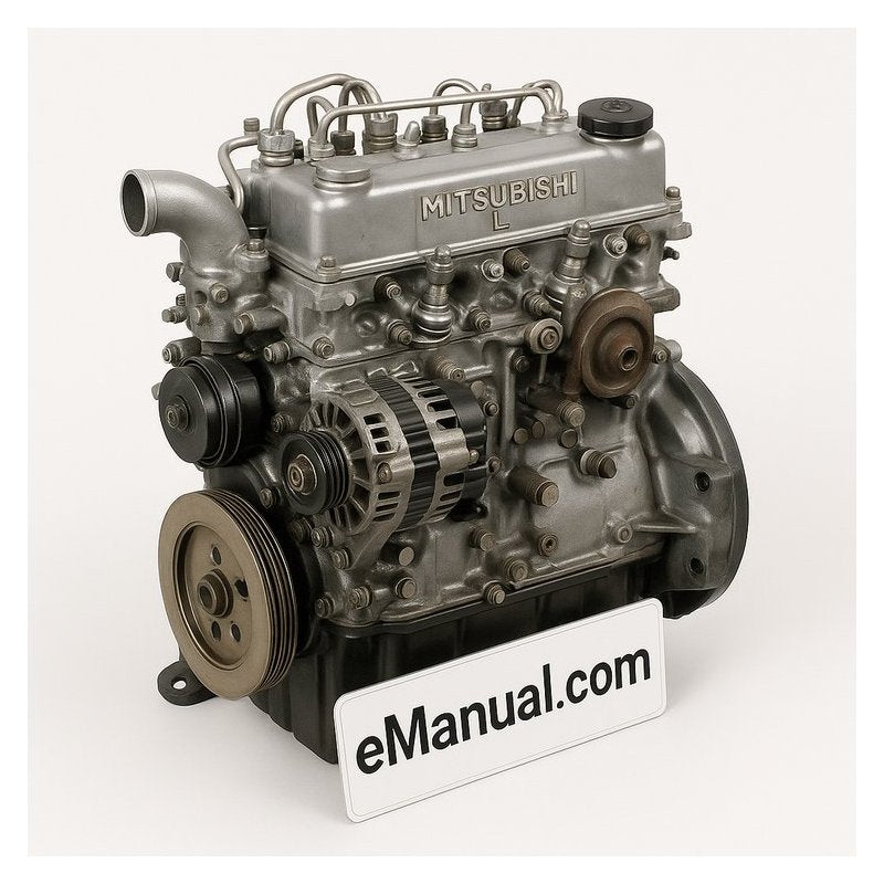 Mitsubishi L Series L-series Diesel Service Repair Workshop Manual PDF