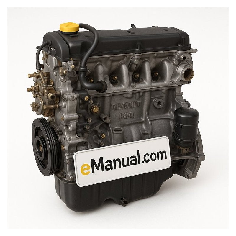 Renault F8Q Diesel Engines Castilian Service Repair Workshop Manual PDF