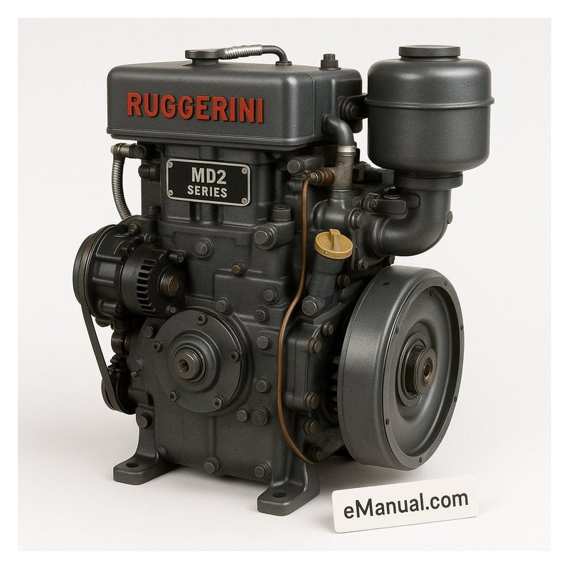 Ruggerini MD2 Series MD151 Service Repair Workshop Manual PDF