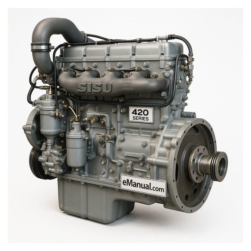 Sisu 420 Series Diesel Engine Service Repair Workshop Manual PDF
