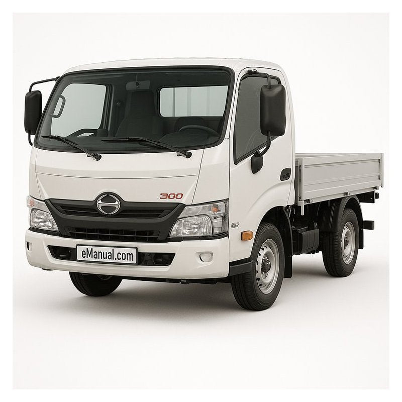 Hino 300 Series H07D H07C-T Engine Service Repair Workshop Manual
