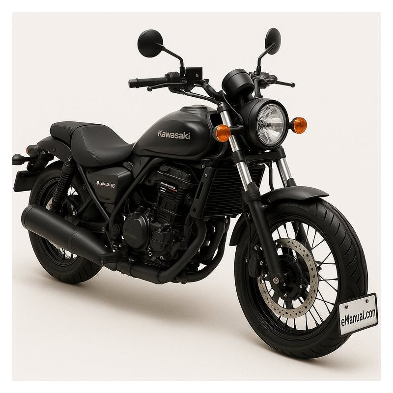 1986-1987 Kawasaki Eliminator ZL500 ZL600 Motorcycle Service Repair Workshop Manual