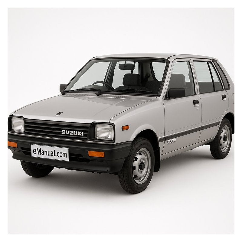Suzuki FXR Models FXR150 Service Repair Workshop Manual