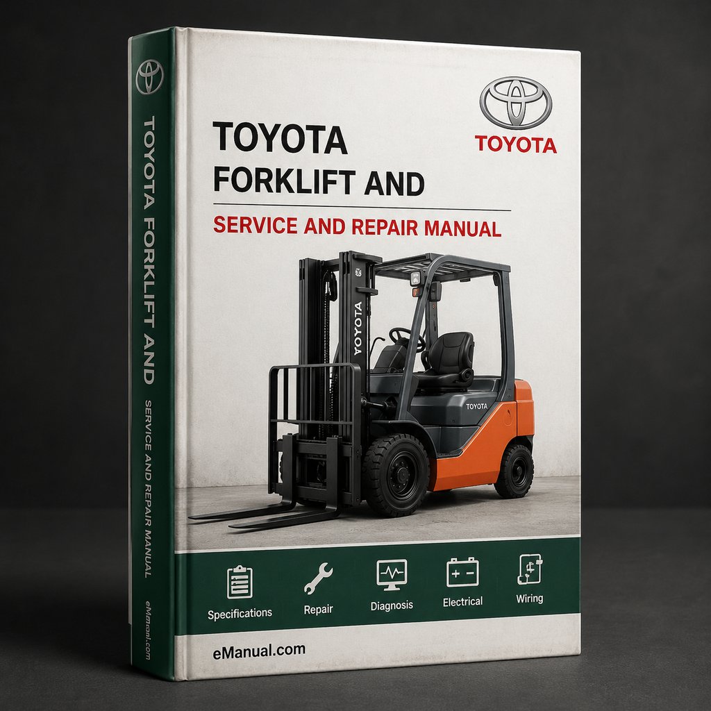 TOYOTA FORKLIFT Repair And Service Manual PDF Download