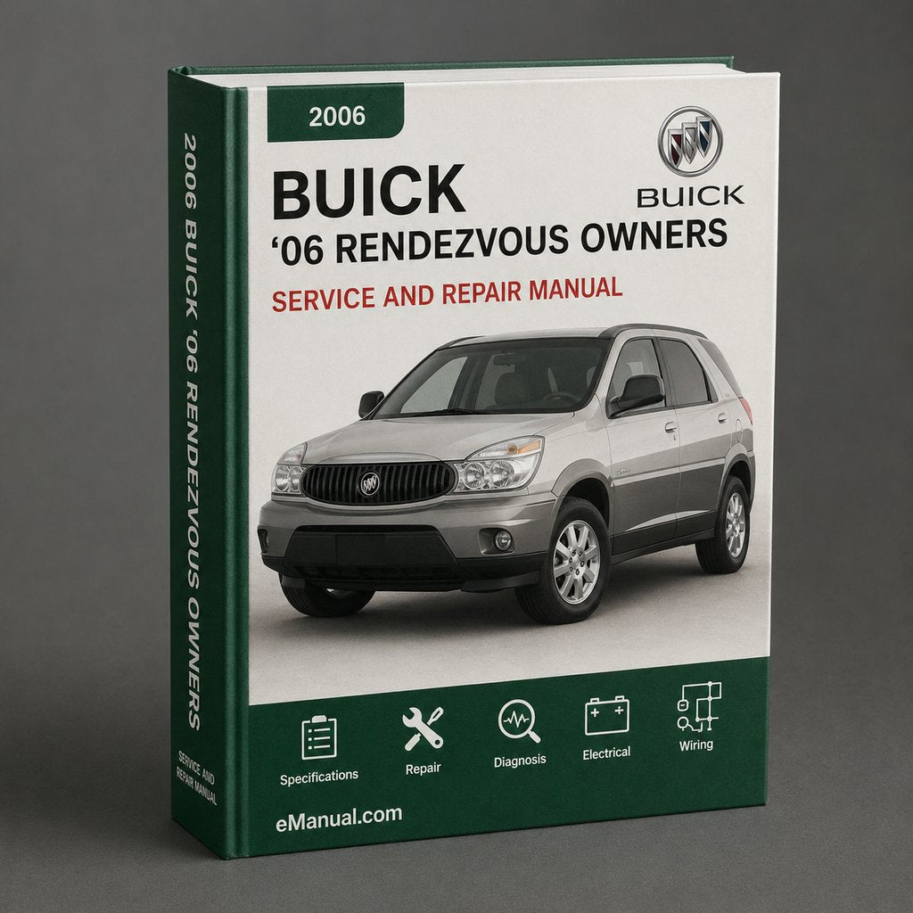 ‘06 Buick Rendezvous 2006 Owners Manual PDF Download