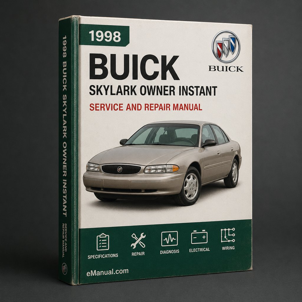 1998 Buick Skylark Owner Manual Instant Download PDF