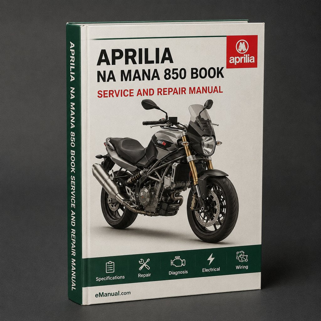Aprilia NA Mana 850 Service Repair Manual Book