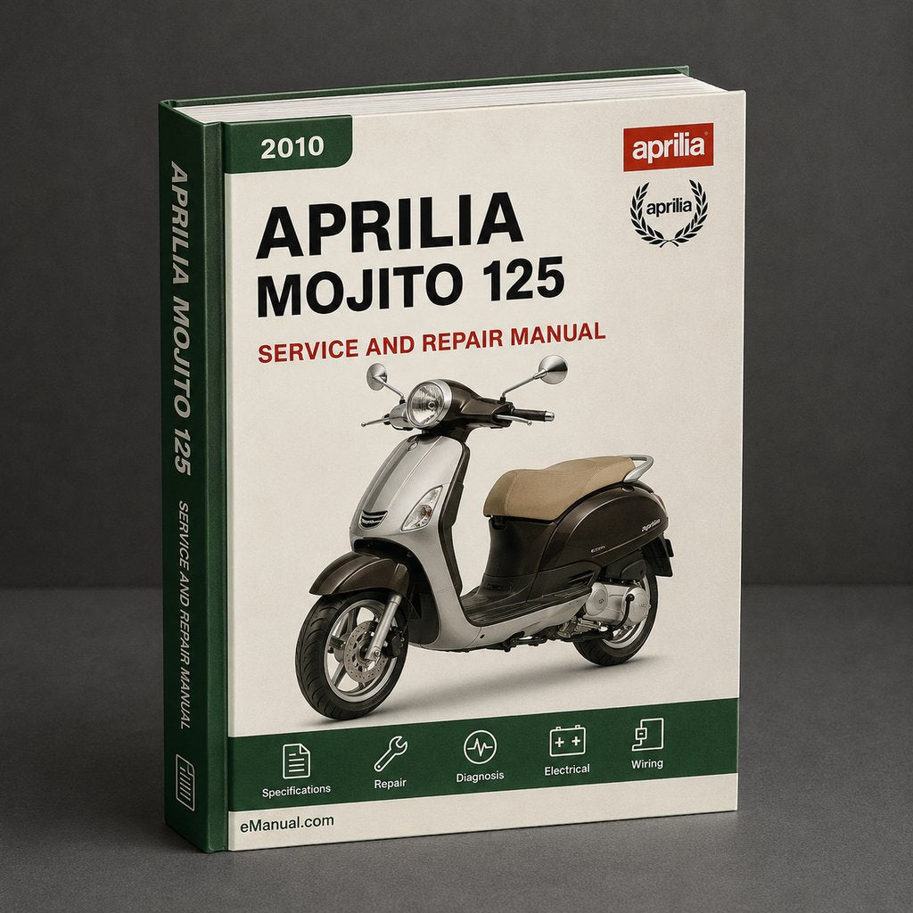 Aprilia Mojito 125 Factory Service Repair Manual
