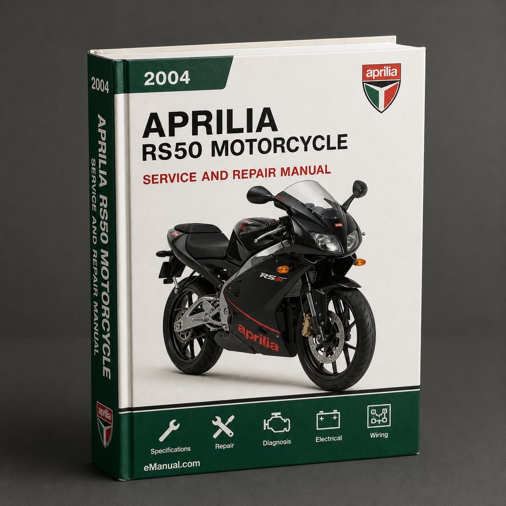 APRILIA RS50 Motorcycle Service & Repair Manual (2004 2005)-PDF