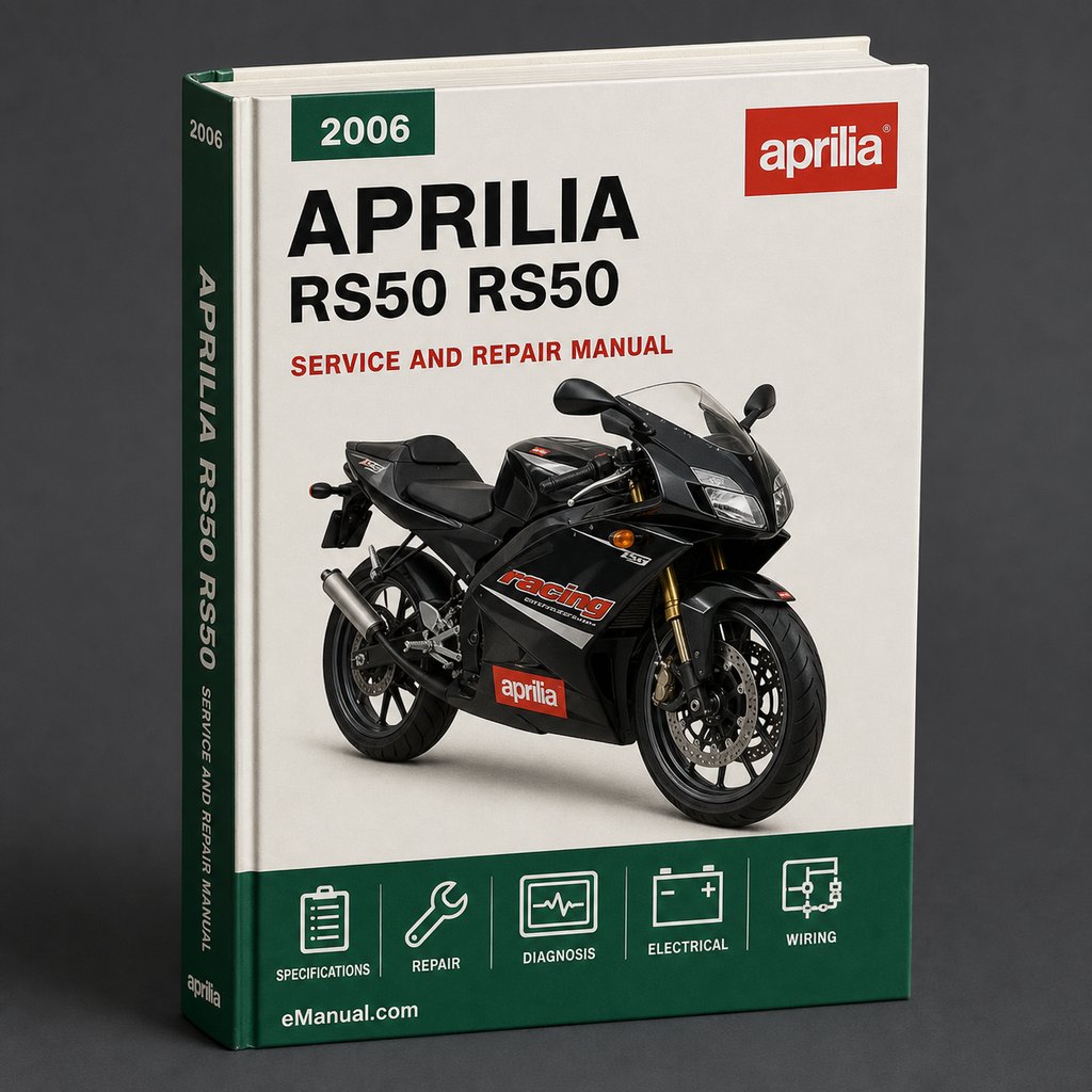 Aprilia RS50 RS50 2006 Service Repair Workshop Manual
