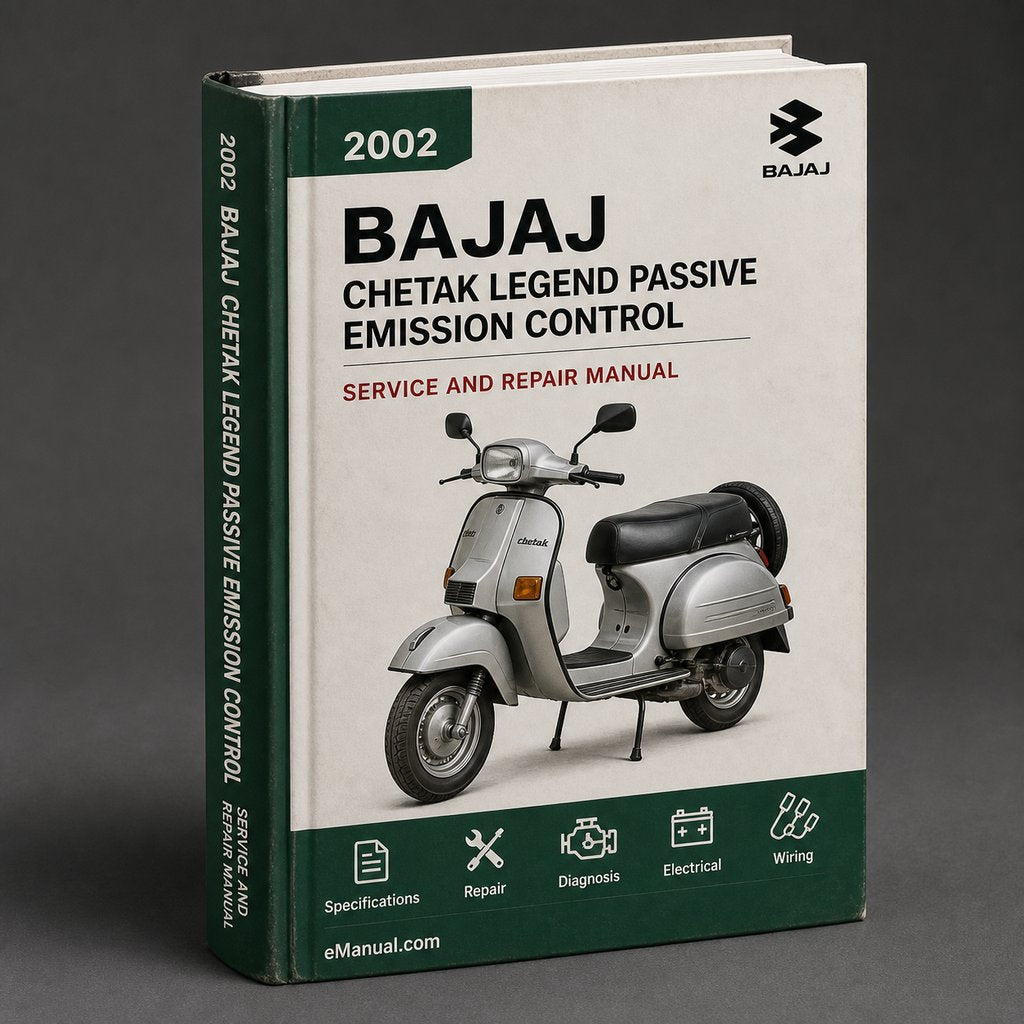 BAJAJ CHETAK 2002 & LEGEND 2003 PASSIVE EMISSION CONTROL HOO